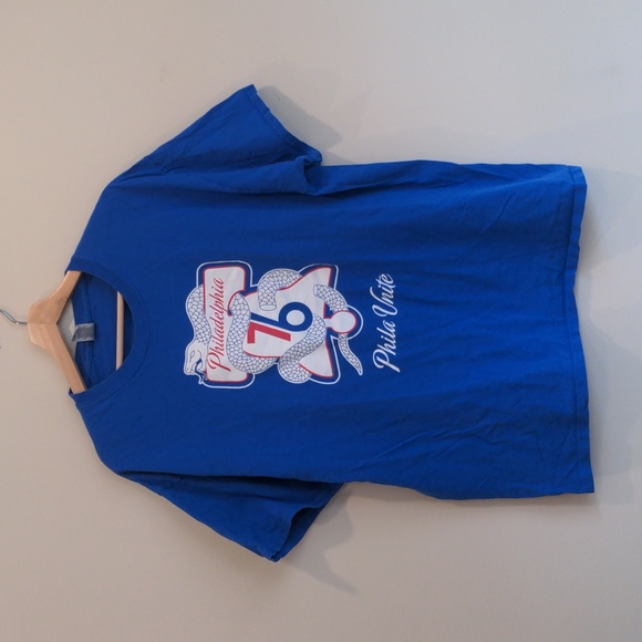 Liberty Bell Sixers Snake Logo Shirt Unisex NBALab X Hyperfly